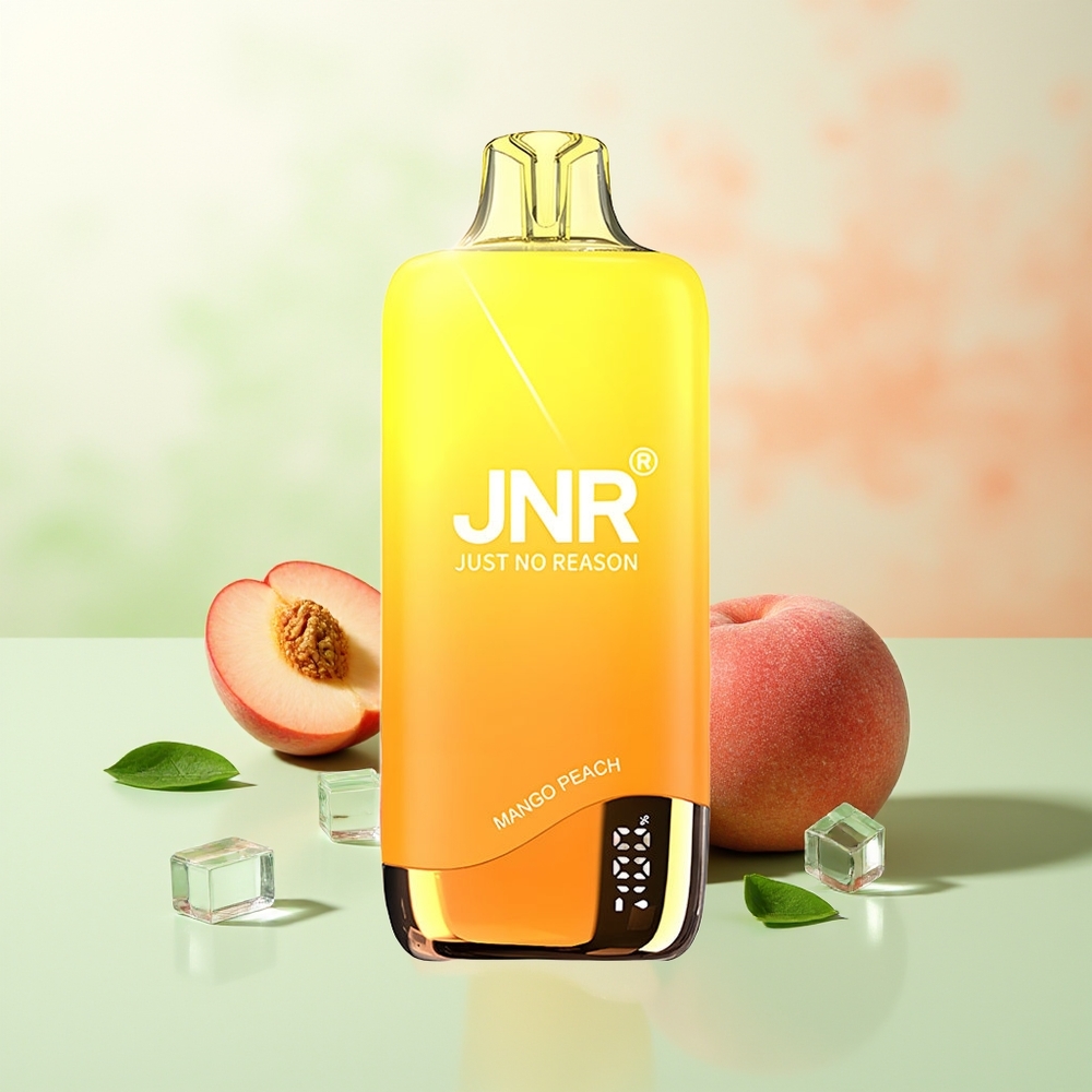 JNR Rainbow 10500 Züge Mango Pfirsich 0,8ohm Mesh 18ml 600mAh USB-C