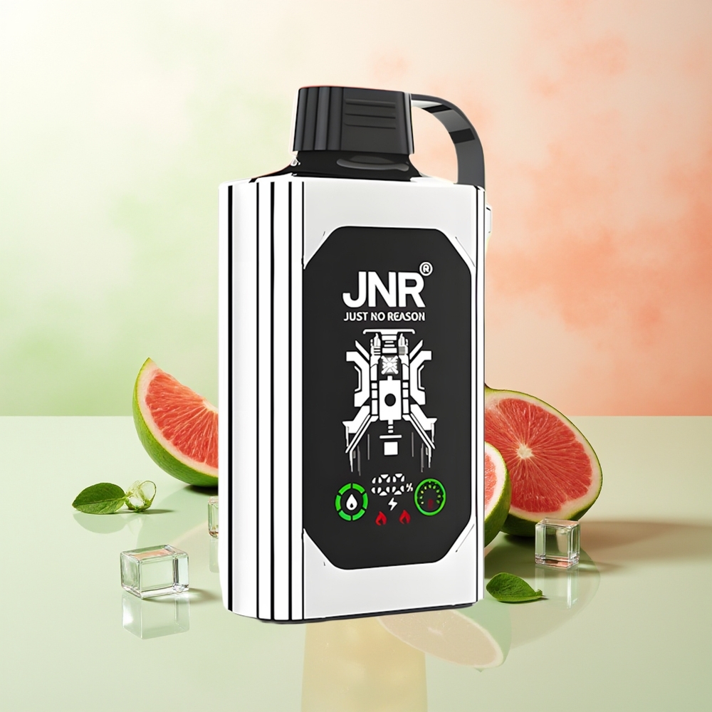 JNR Shisha Hookah Box 20500 Züge Doppelapfel HD Display 1000mAh 25ml Dual Mesh Coil & Dual Core Typ-C Schnellladung 0% 2% 5%
