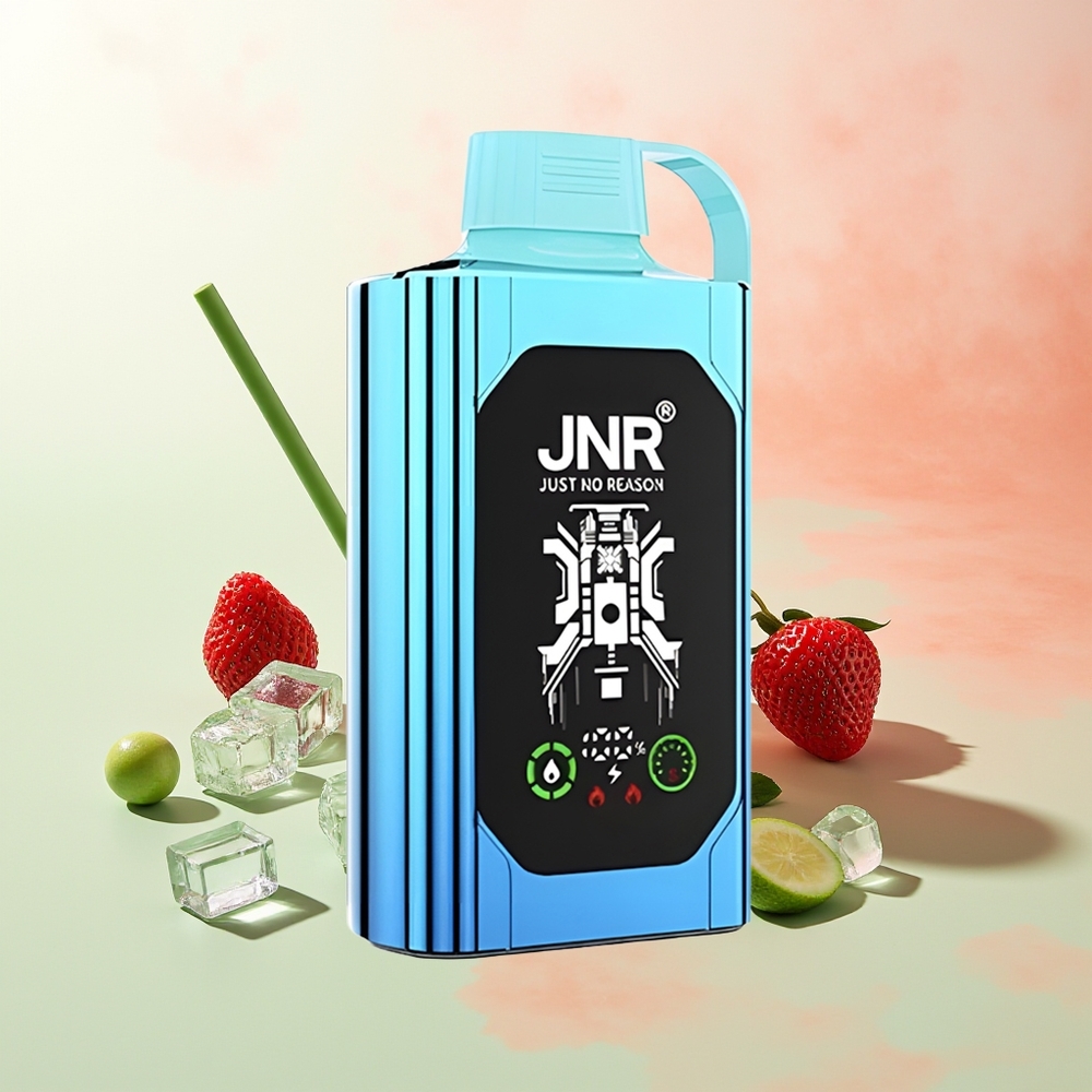 JNR Shisha Hookah Box 20500 Züge Erdbeere Himbeere Bonbon HD Display 1000mAh 25ml Dual Mesh Coil Type-C