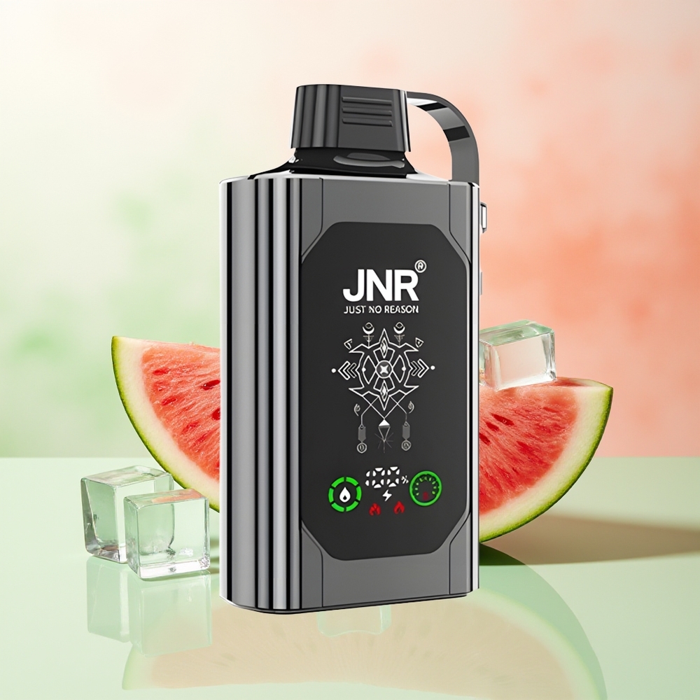 JNR Shisha Hookah Box 20500 Züge HD Display Wassermelone Eis Dual Mesh Coil Dual Core Typ-C Schnellladung 1000mAh 25ml 0%2%5%