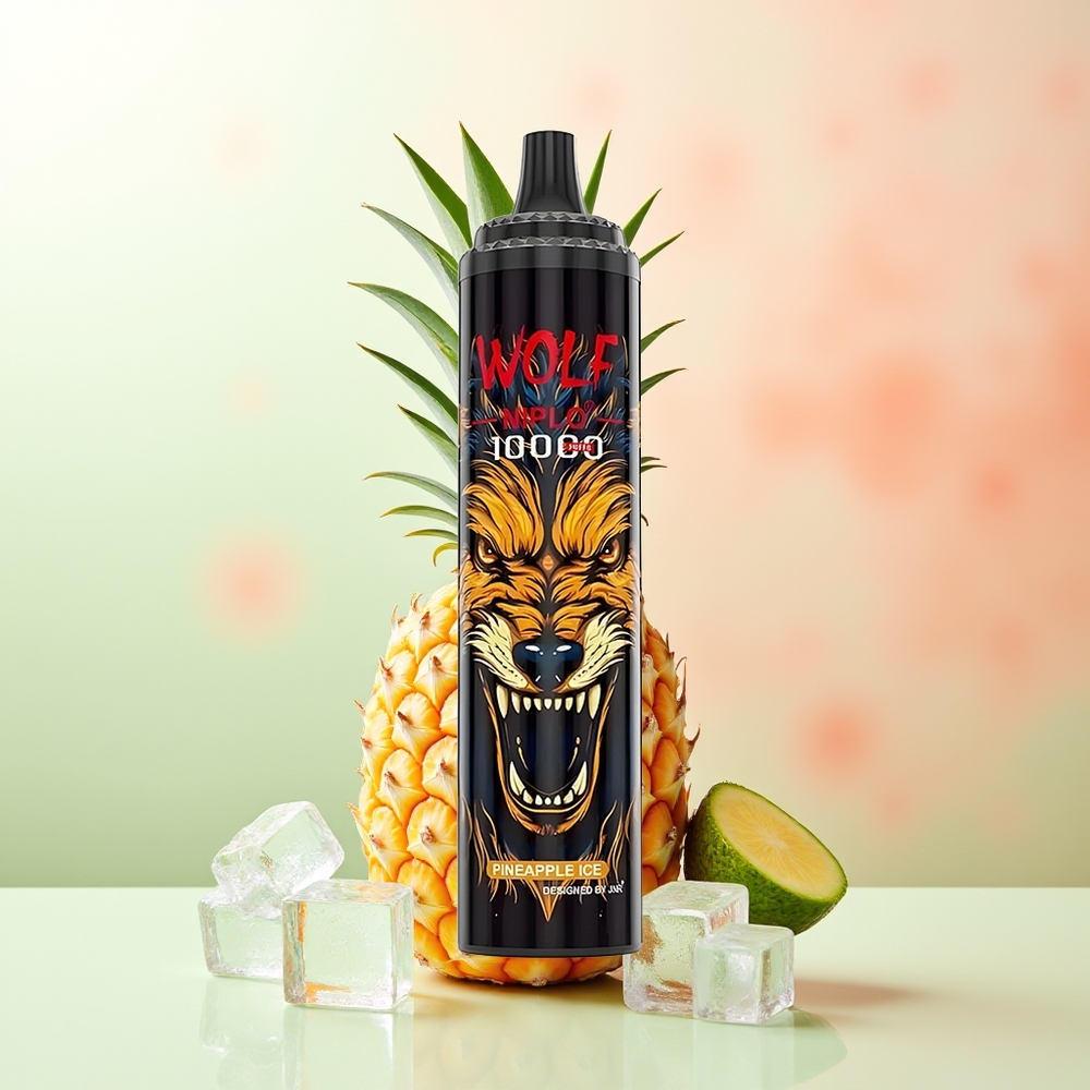 JNR Wolf Niplo 10000 Züge Ananas Eis Mesh 1.0 Ohm 650mAh 20ml Typ-C