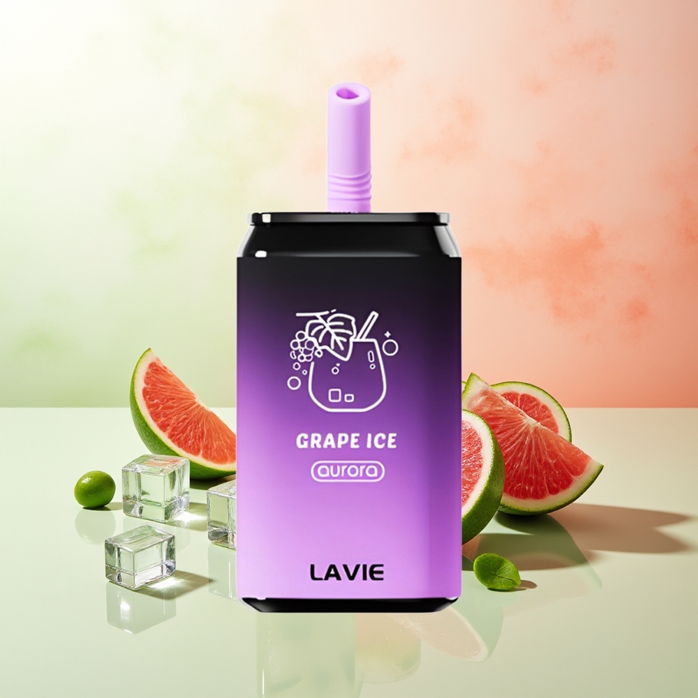 LAVIE Aurora 11000 Puffs Traubeneis Typ C Wiederaufladbar 22ML 650mAh