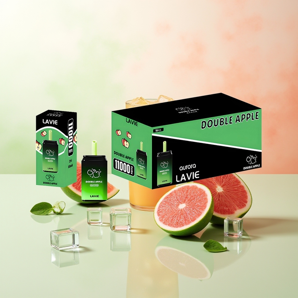 LAVIE Aurora 11000 Züge Doppelapfel Typ C Aufladbar 22ML 650mAh