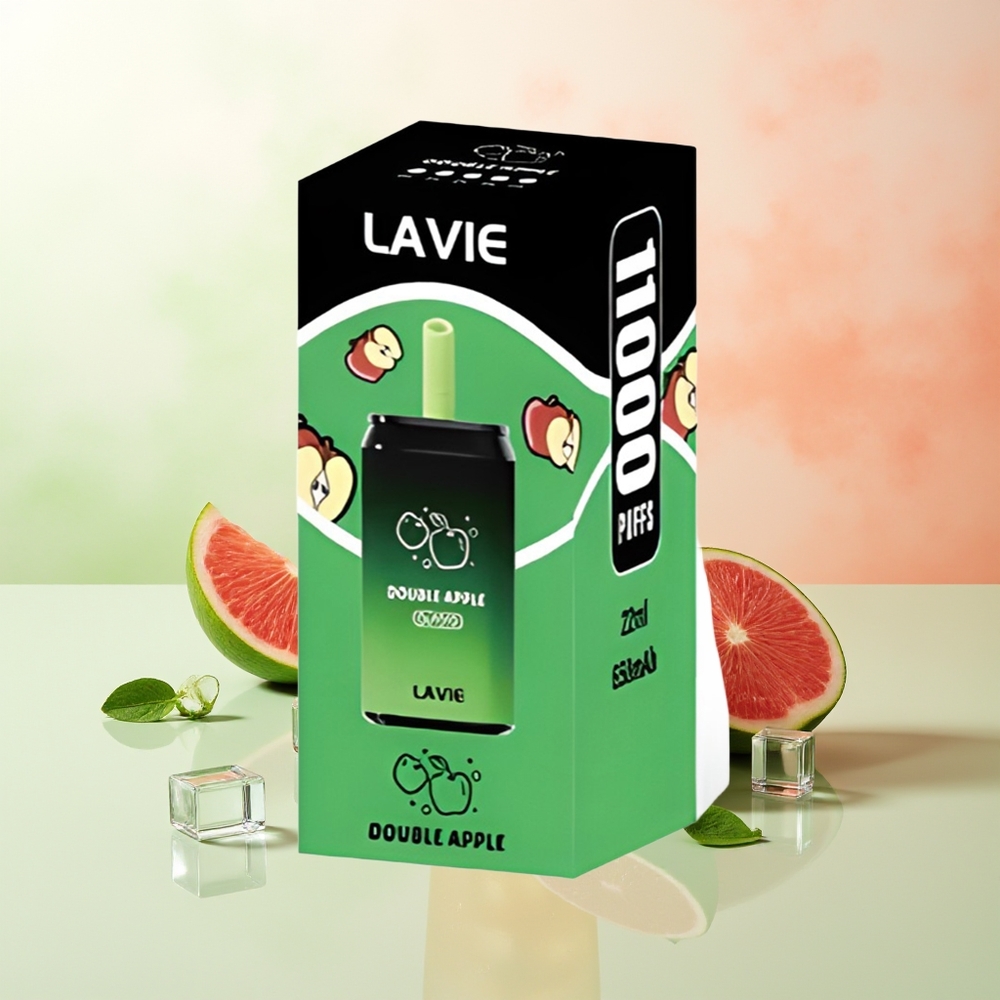 LAVIE Aurora 11000 Züge Doppelapfel Typ C Aufladbar 22ML 650mAh