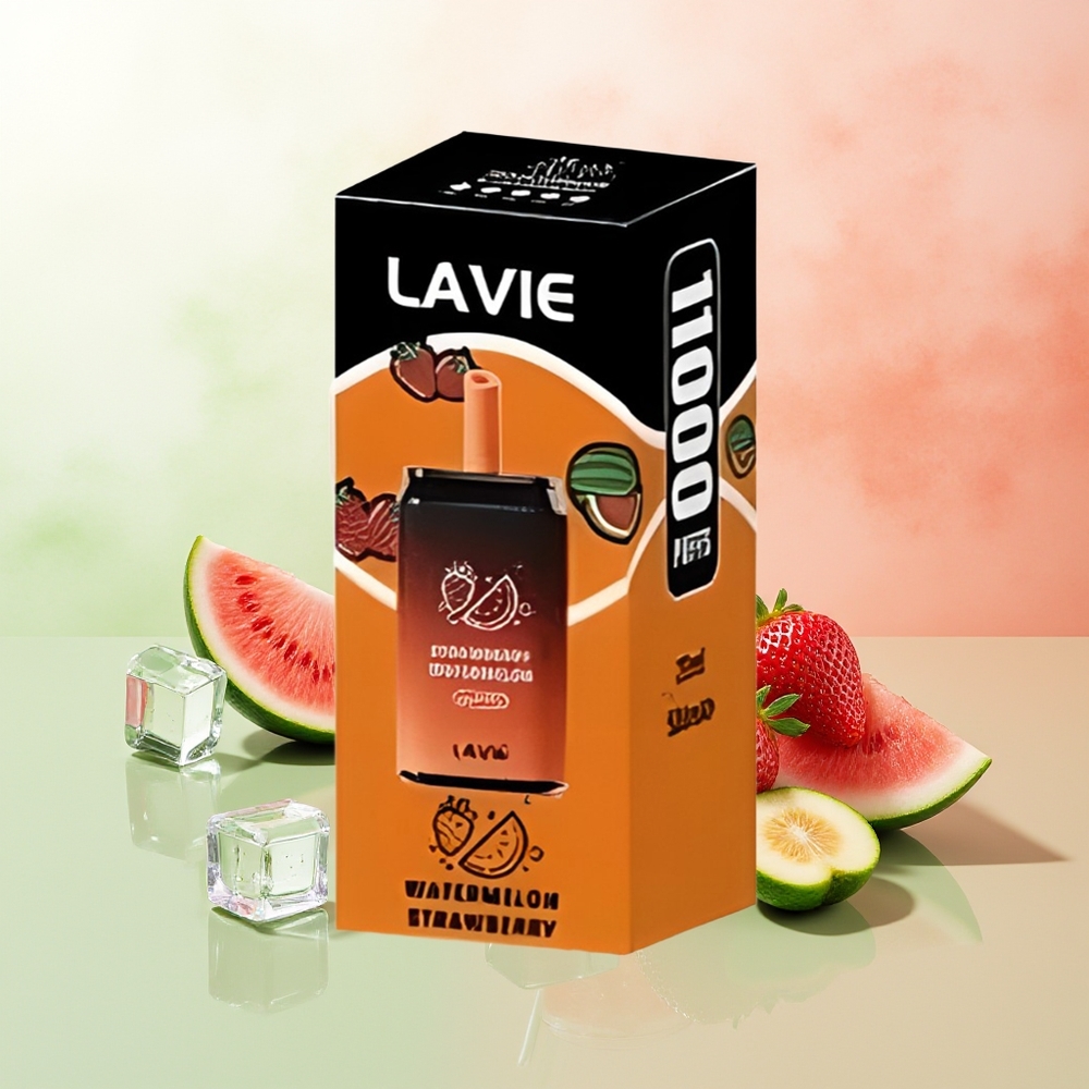 LAVIE Aurora 11000 Züge Erdbeer-Wassermelone Typ C 650mAh 22ML