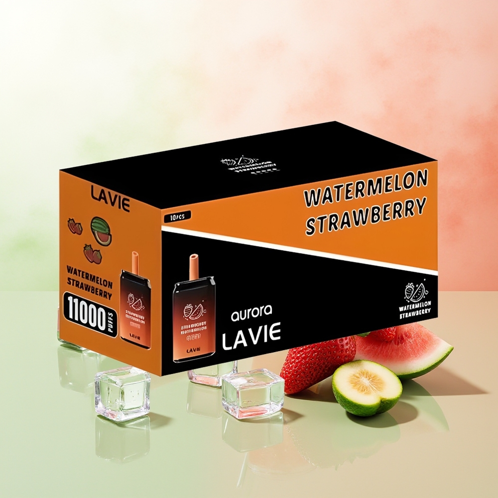 LAVIE Aurora 11000 Züge Erdbeer-Wassermelone Typ C 650mAh 22ML