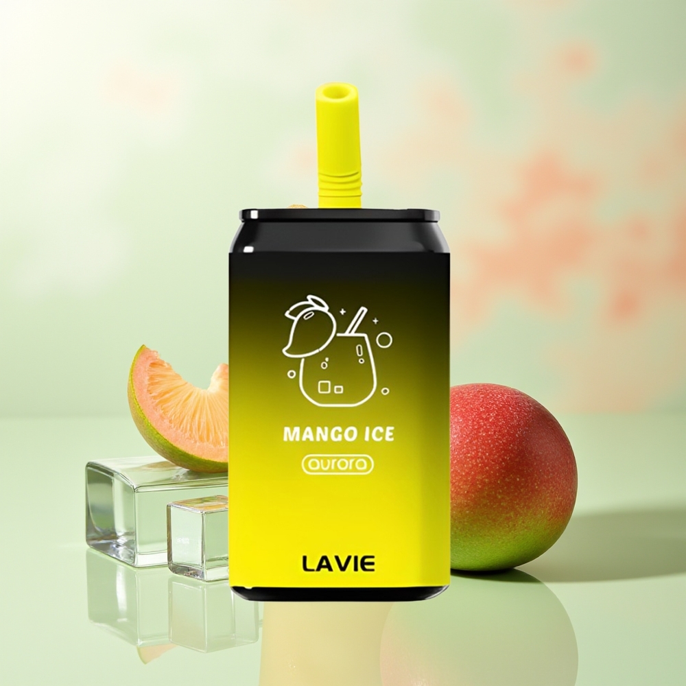 LAVIE Aurora 11000 Züge Mango Eis Typ C Wiederaufladbar 22ML 650mAh