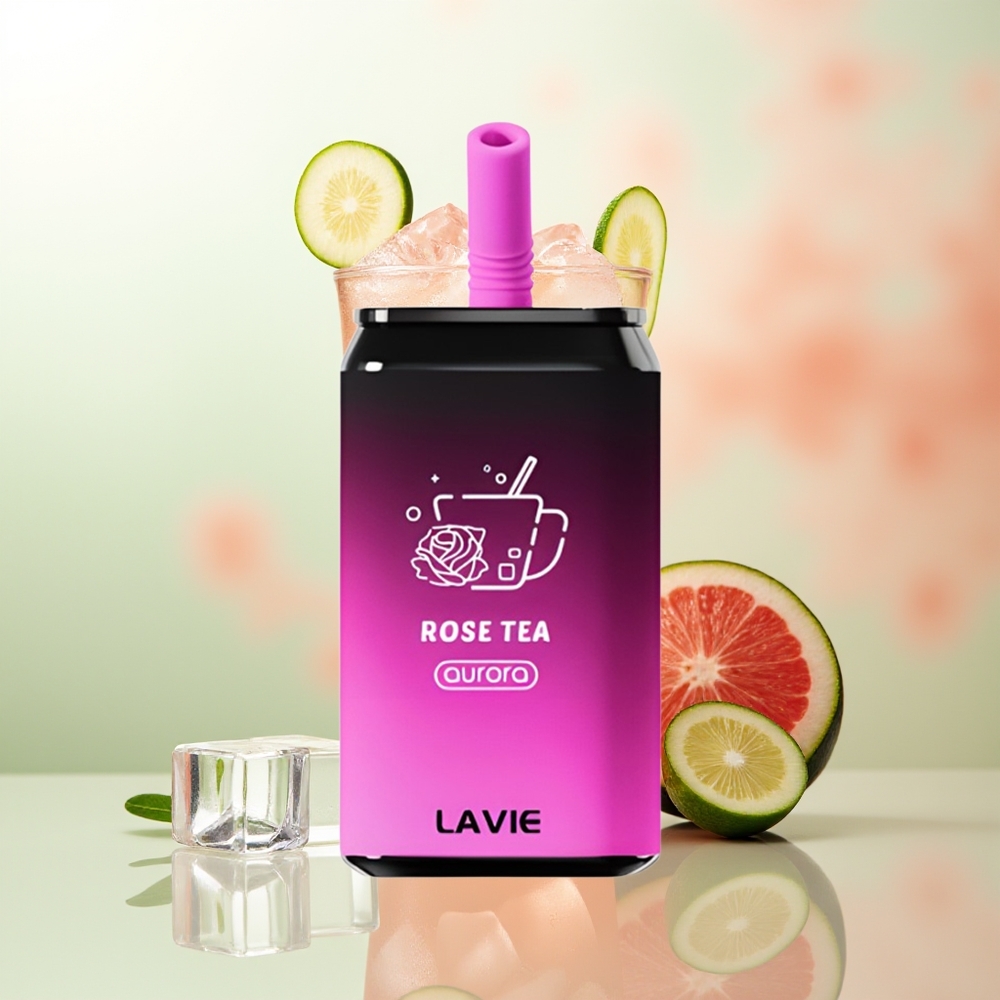 LAVIE Aurora 11000 Züge Rosentee 0%/2%/5% Nikotin 22ML Typ-C 650mAh
