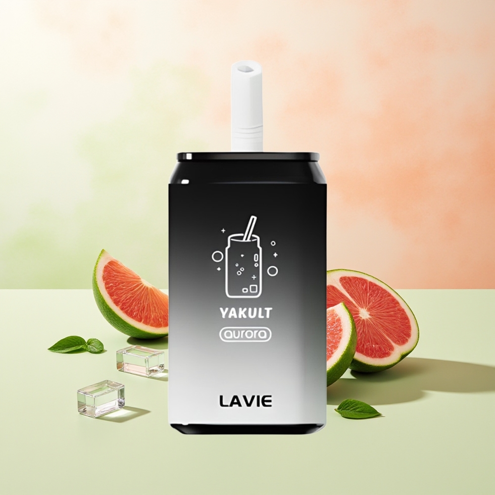 LAVIE Aurora 11000 Züge Yakult 22ML 650mAh Typ-C Wiederaufladbar 0%/2%/5% Nikotin