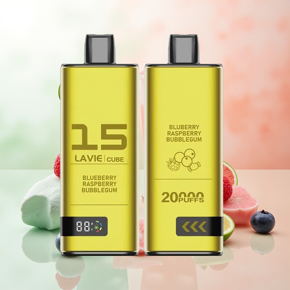 LAVIE Cube 20000 Züge Blaubeere Himbeere Bubblegum Typ C 600mAh