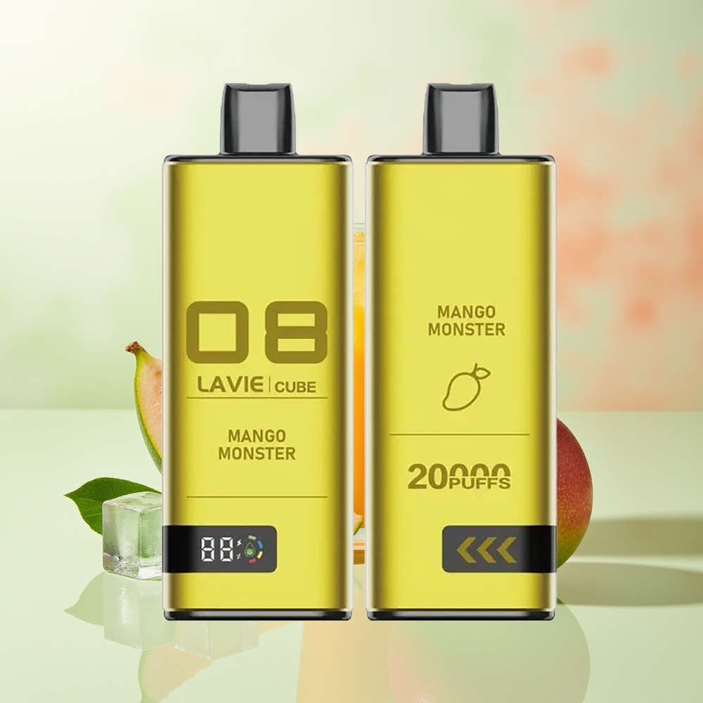 LAVIE Cube 20000 Züge Mango Monster Typ C 600mAh 28ML