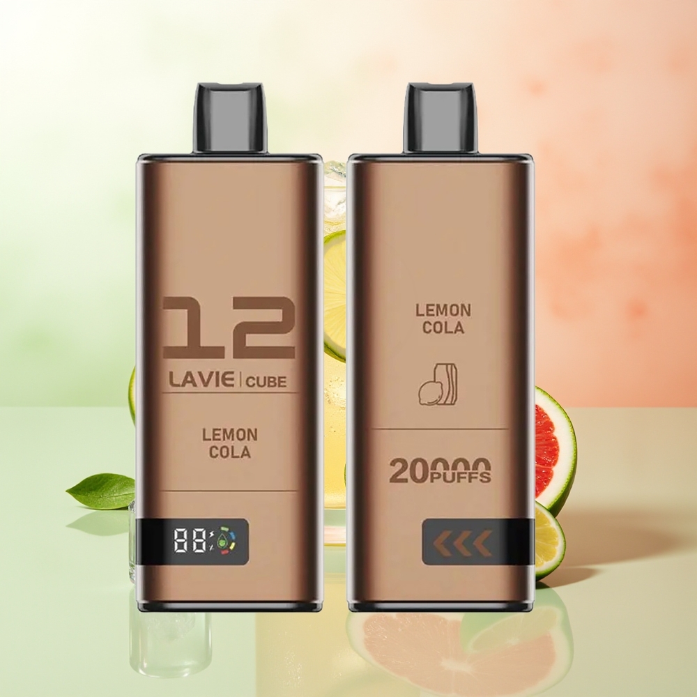 LAVIE Cube 20000 Züge Zitrone Cola Einweg-Vape 28ML 600mAh