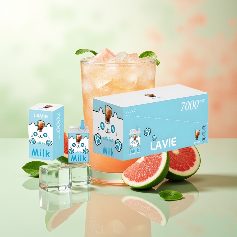 LAVIE Milk 7000 Züge Cola Eis Typ C Wiederaufladbar 16ML 600mAh