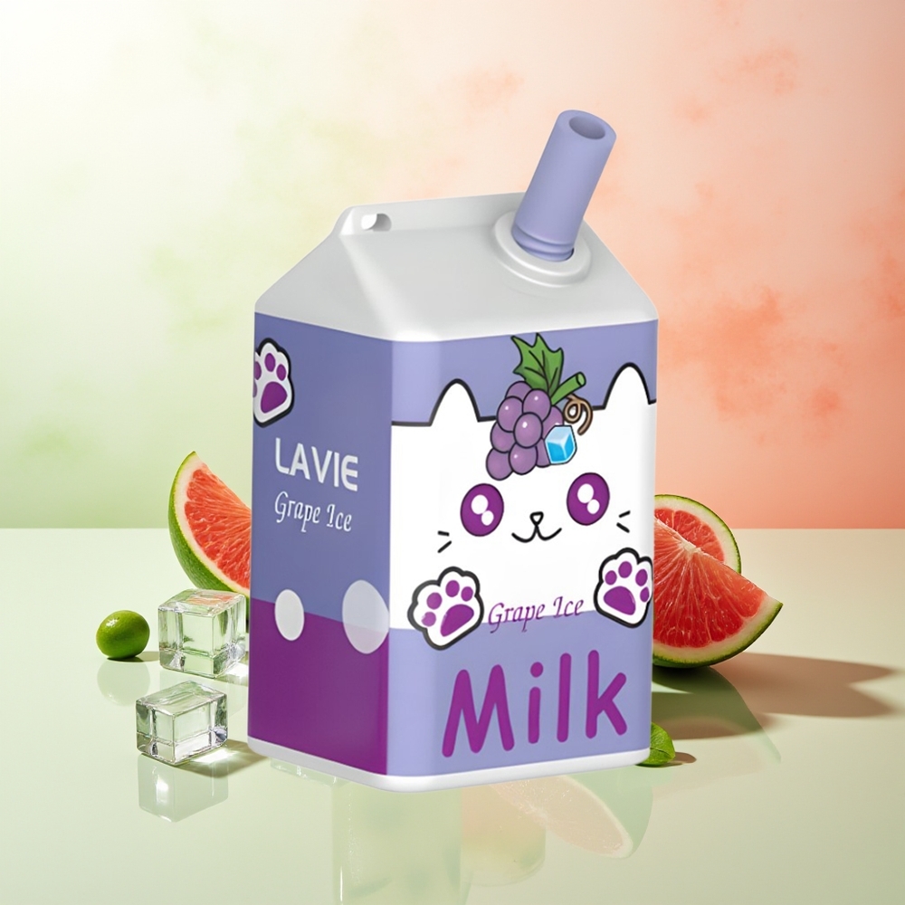LAVIE Milk 7000 Züge Grape Eis Rechargeable Typ C 16ML 5%