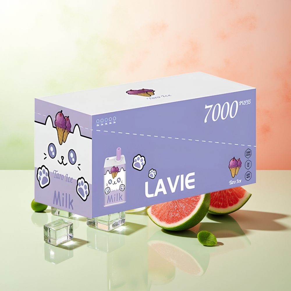 LAVIE Milk 7000 Züge Grape Eis Rechargeable Typ C 16ML 5%