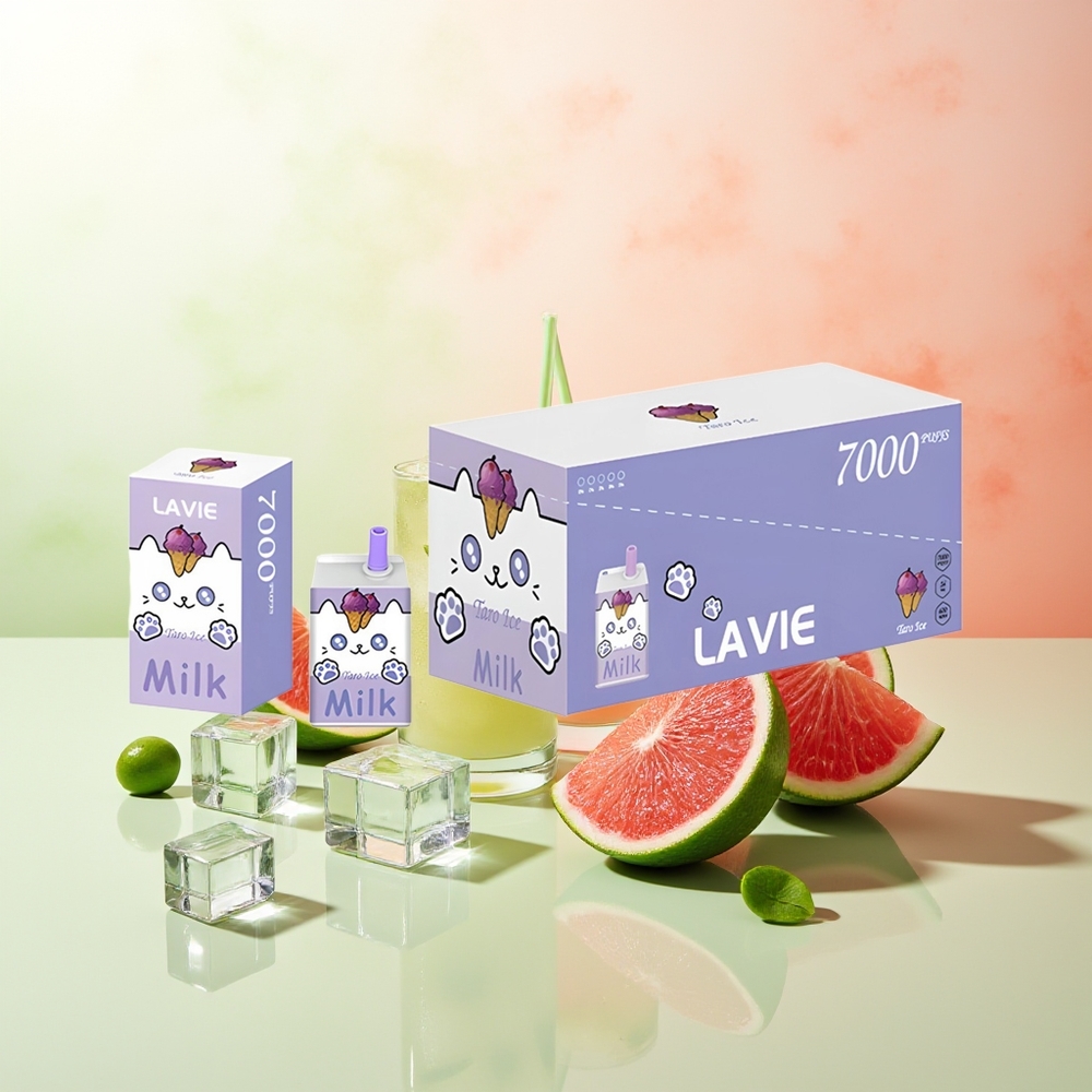 LAVIE Milk 7000 Züge Grape Eis Rechargeable Typ C 16ML 5%
