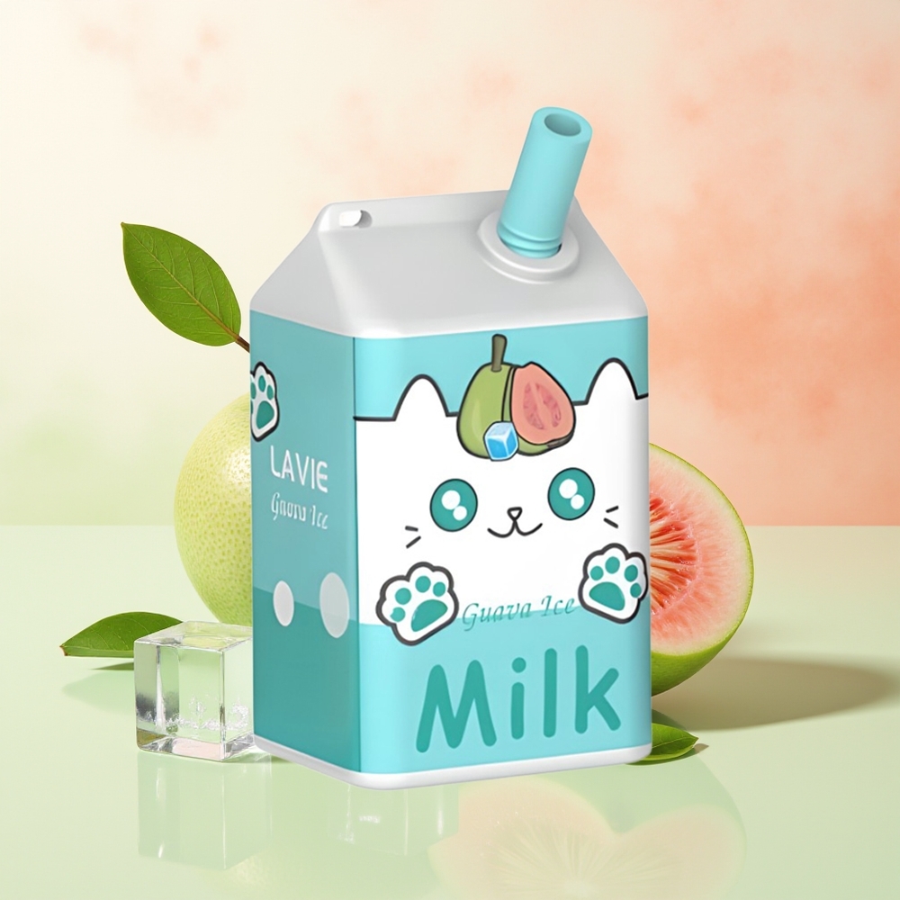 LAVIE Milk 7000 Züge Guava Eis Typ C Wiederaufladbar 16ML