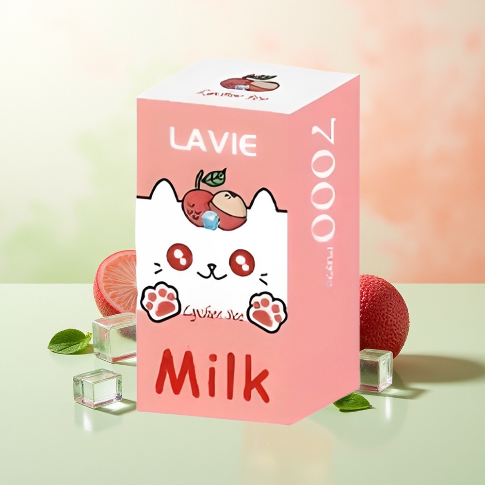 LAVIE Milk 7000 Züge Litschi-Eis Typ C 16ML 600mAh