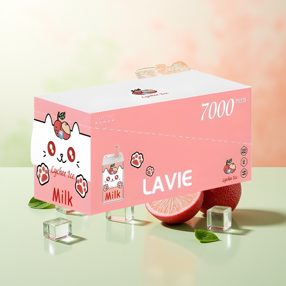 LAVIE Milk 7000 Züge Litschi-Eis Typ C 16ML 600mAh