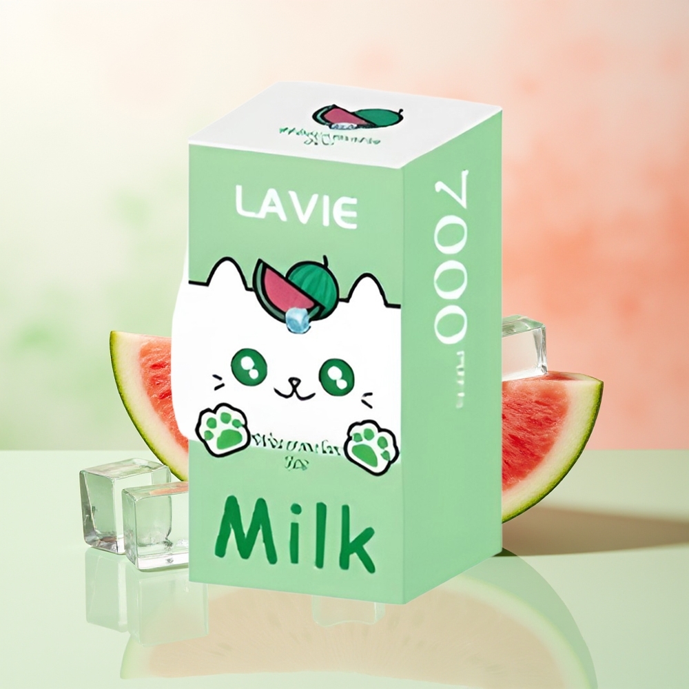 LAVIE Milk 7000 Züge Wassermelone Eis Typ C Wiederaufladbar 16ML 600mAh