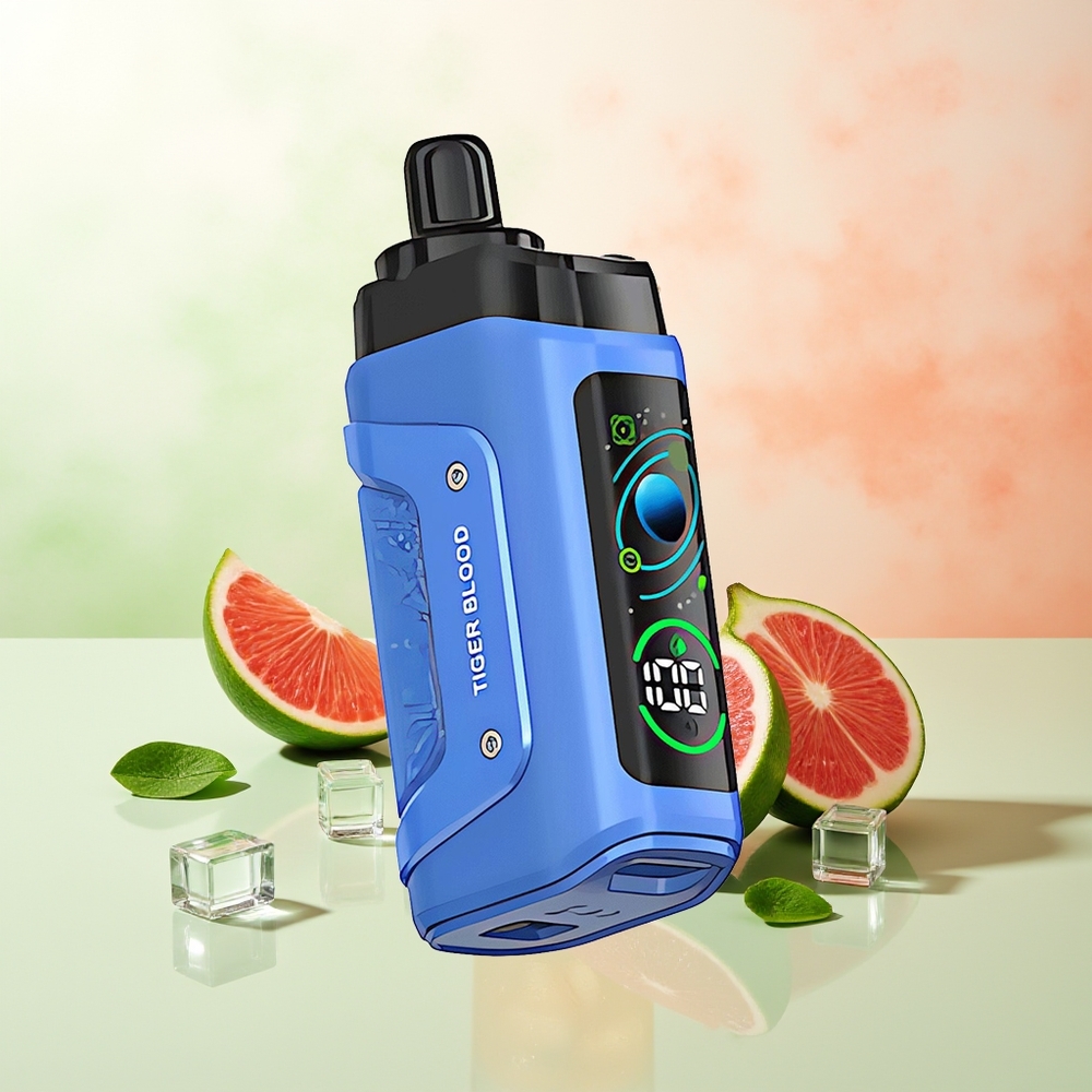 Razz Bar 45000 Züge Einweg-Vape Tigerblut Mesh Luftstrom Typ-C