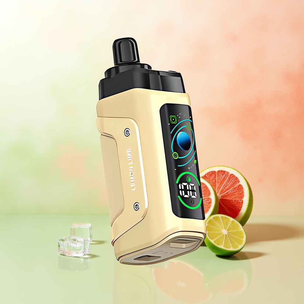 Razz Bar 45000 Züge Limetten-Zitrone Mesh Coil Typ-C Aufladbar