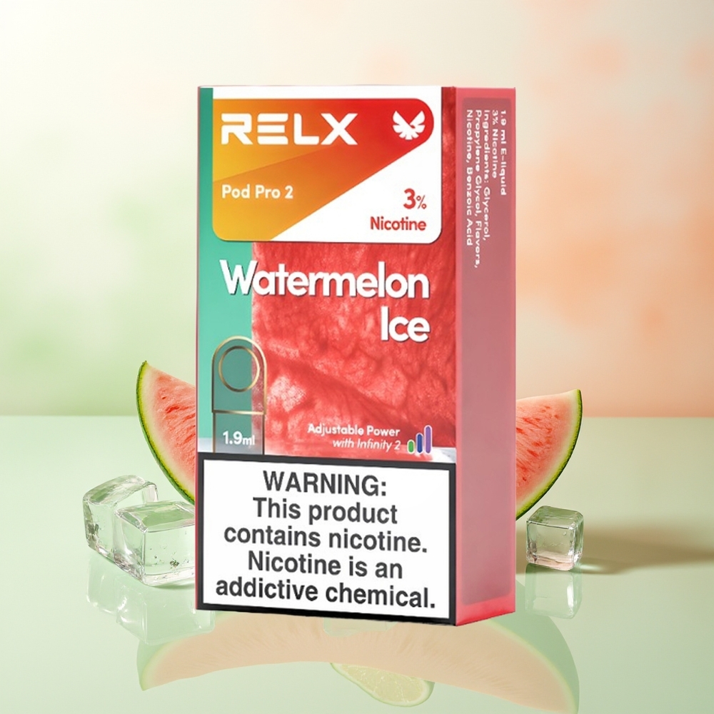 RELX Pod Pro 2 600 Züge Wassermelone Eis 1.9ml 3 Modi Pack