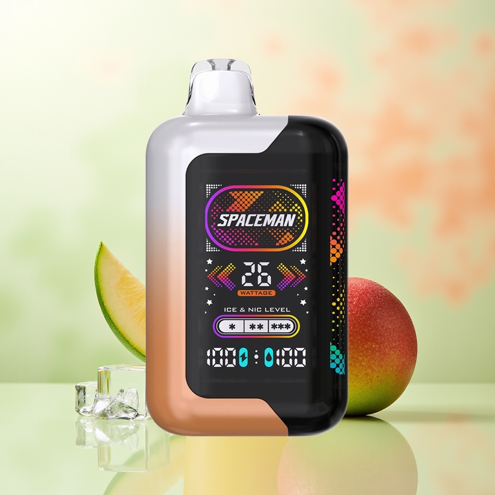 SMOK SPACEMAN SP40000 Doppel-Aroma Saurer Mango Honigtau 20ml 1000mAh